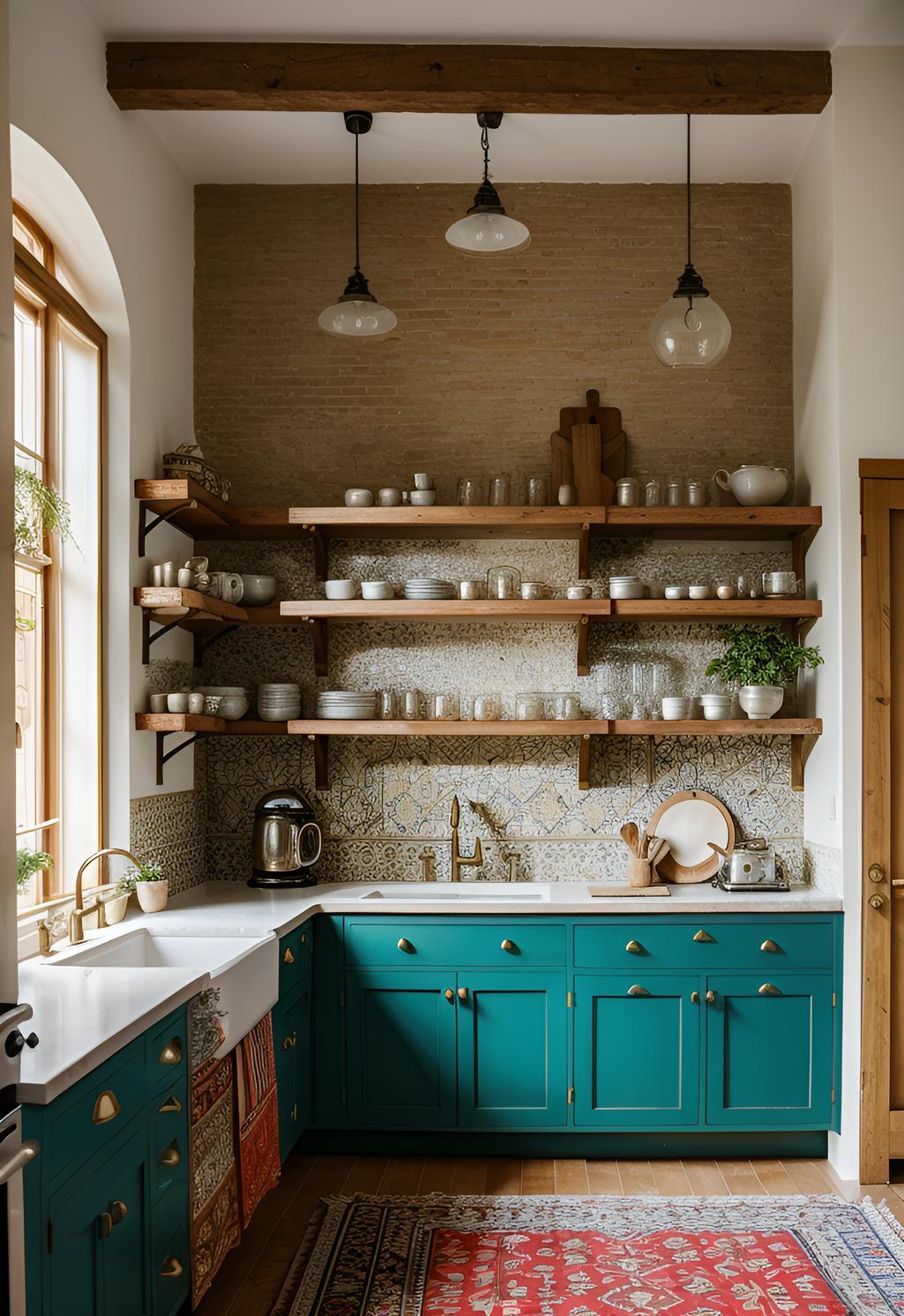 45 Timeless Kitchen Design Ideas for Everlasting Style 33 28. Global Fusion Kitchen Decor-0