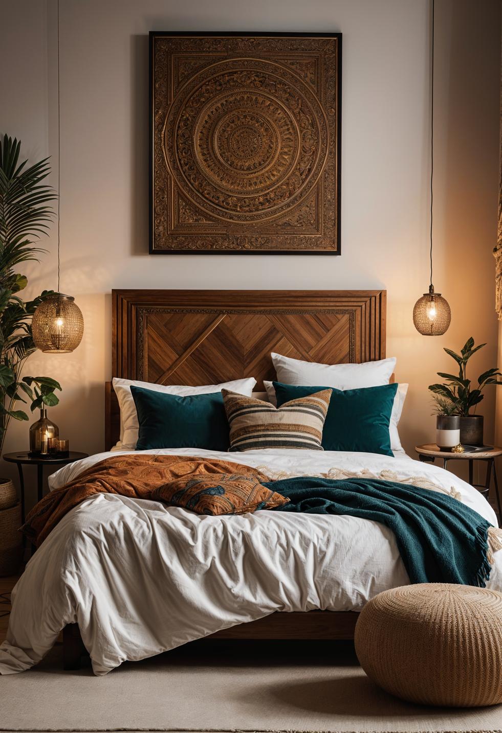 39 Dreamy Bedroom Decor Ideas (New) 33 27. Global-Inspired Bedroom Decor Ideas-0