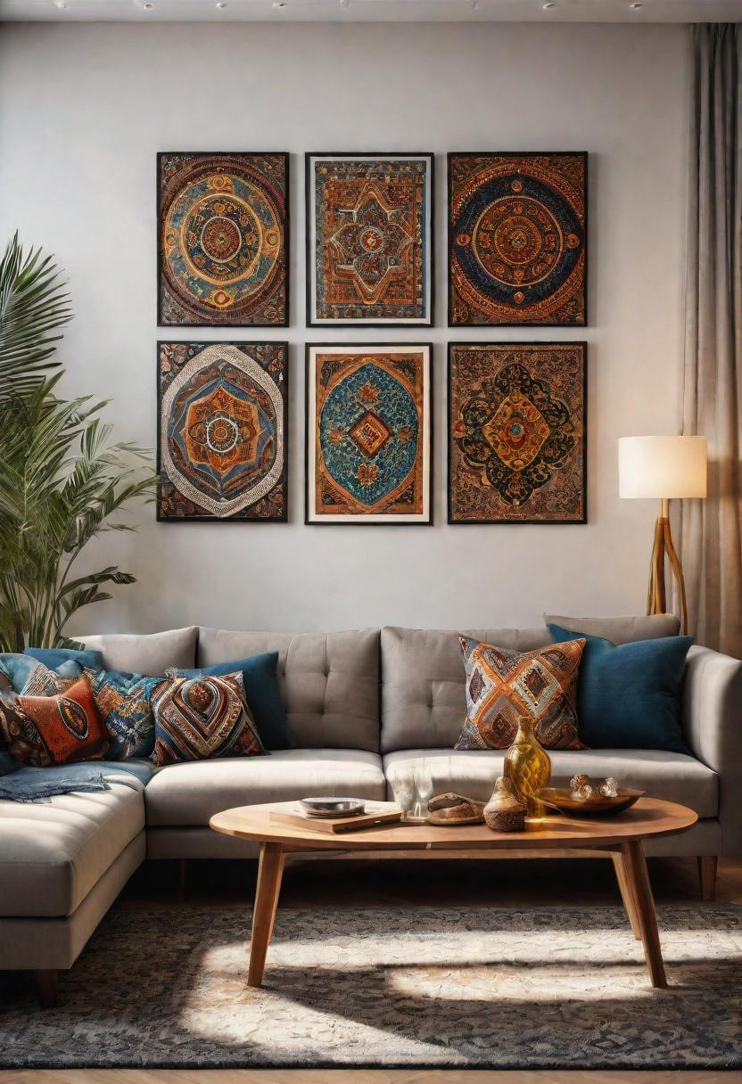 49 Modern Living Room Ideas: Create a Contemporary Haven 42 34. Global Living Room Decor Ideas-0