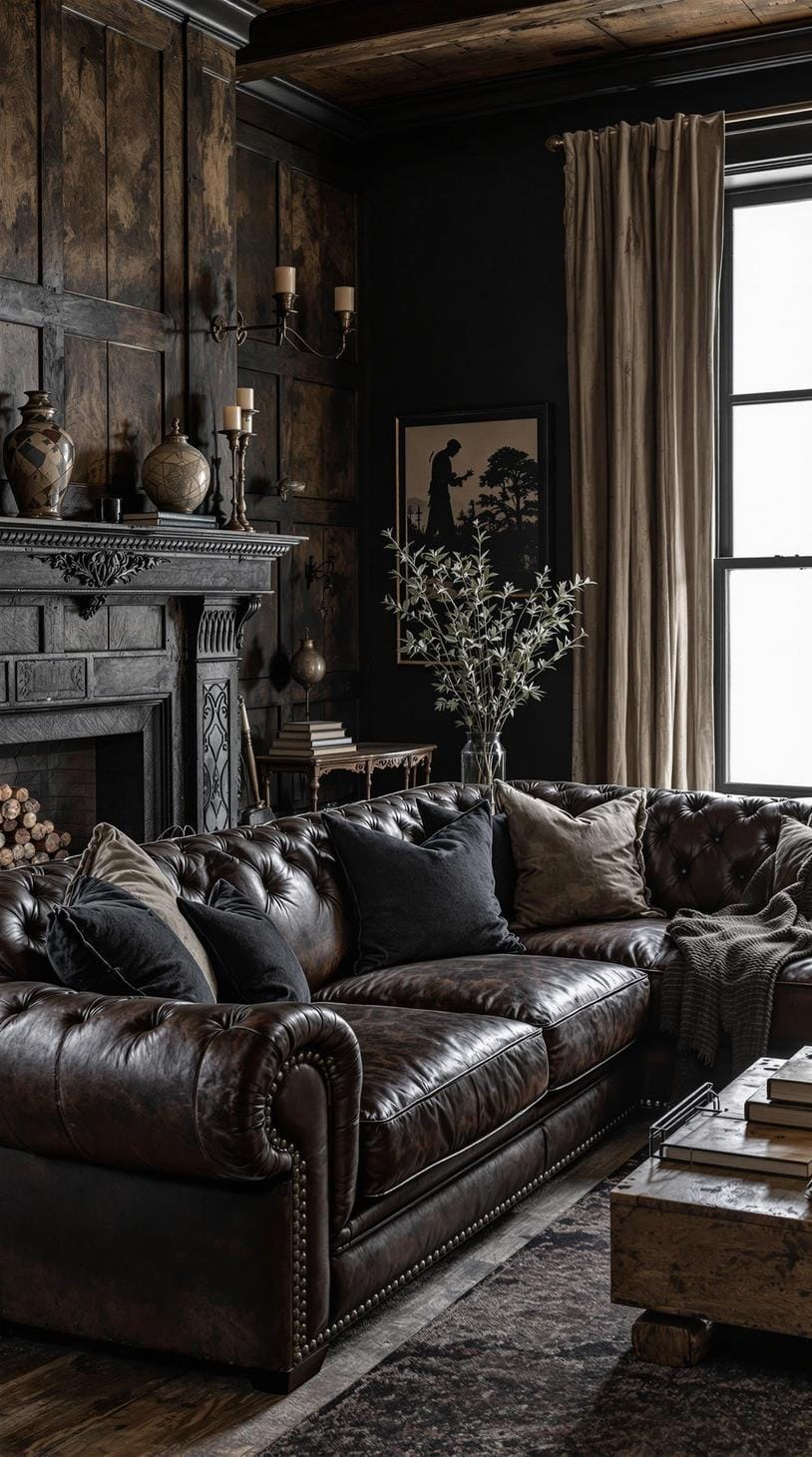 19 cozy atmospheric farmhouse living room ideas, the woW 3 1 .. Gothic farmhouse living room inspiration-0