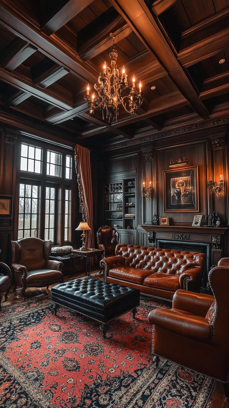 19 cozy atmospheric farmhouse living room ideas, the woW 4 1 .. Gothic farmhouse living room Inspiration-1