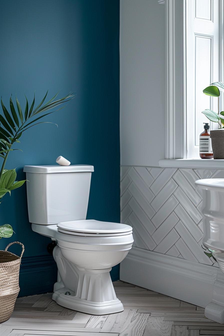 21 Breathtaking bathroom wall decoration ideas to inspire them 16 9. Graduate color for increased walls-0