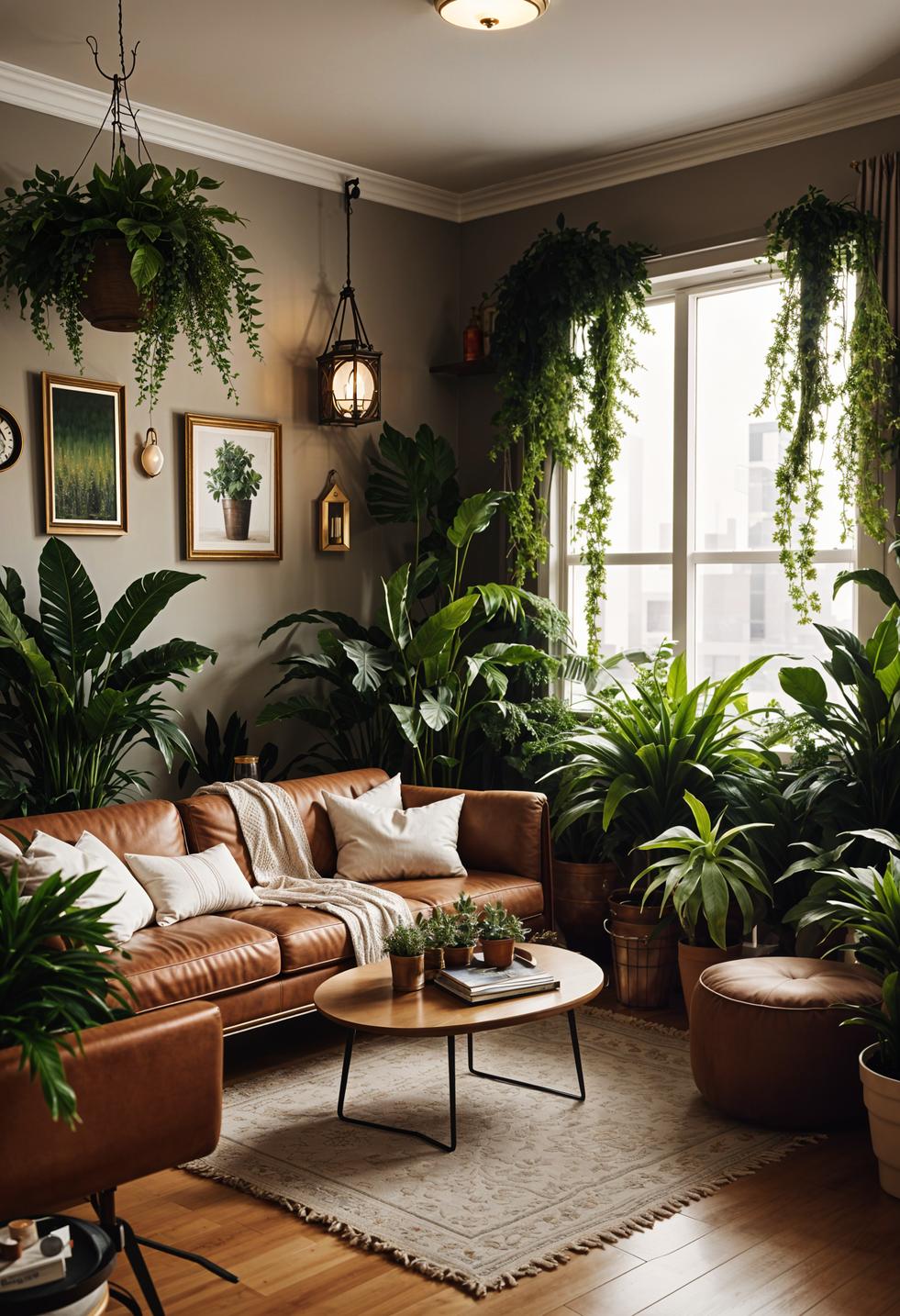 25 Genius tiny living room ideas 28 9. Green oasis in small rooms-0