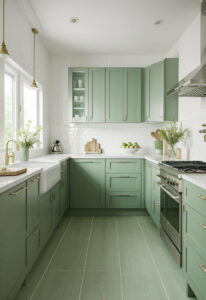 29 Stunning Green Kitchen Cabinet Ideas: Lush, Nature-Inspired Hues