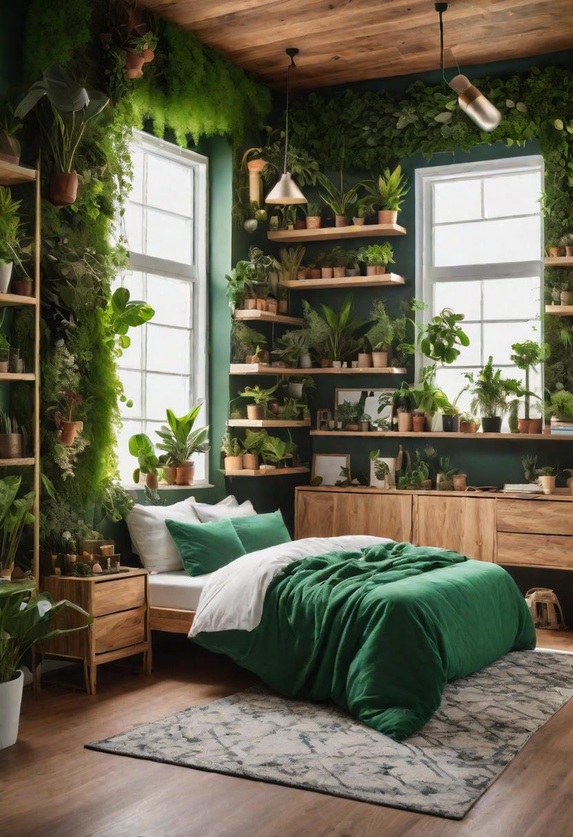 27 Awesome Teen Boy Bedroom Ideas Every Teenager Will Love! 41 24. Green Teen Bedroom Design-0