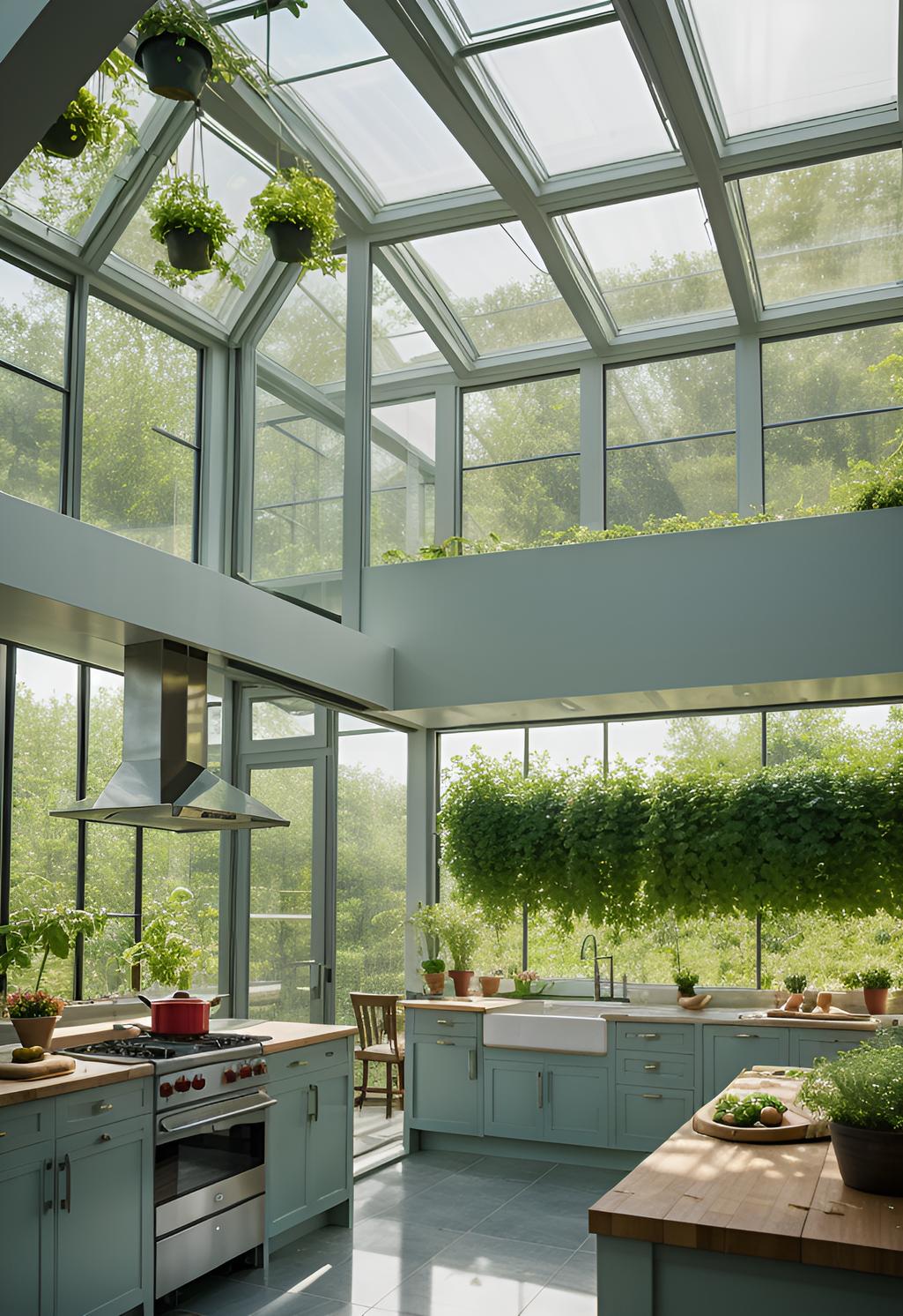45 Timeless Kitchen Design Ideas for Everlasting Style 45 39. Greenhouse Kitchen Design Ideas-0