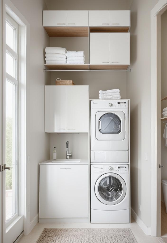 20 innovative wash cabin cabinet ideas: stylish storage solutions 10 5. Hidden dry stick cabinet-0