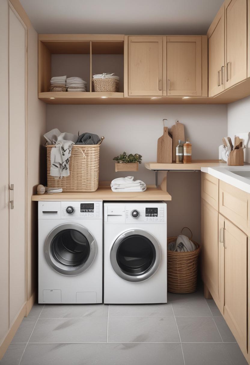 20 innovative wash cabin cabinet ideas: stylish storage solutions 27 18. Hidden laundry basket drawer-0