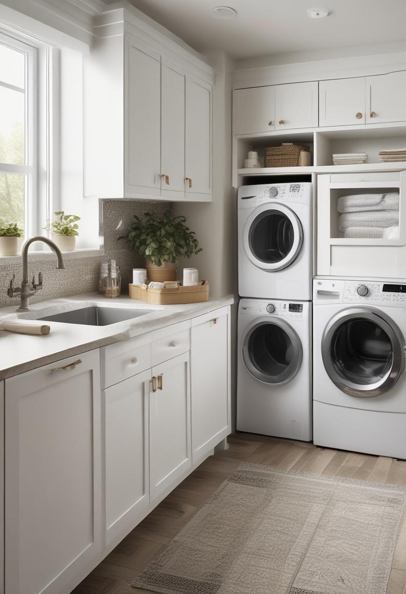 20 innovative wash cabiner cabinet ideas: stylish storage solutions 28 18. Hidden laundry basket drawer-1