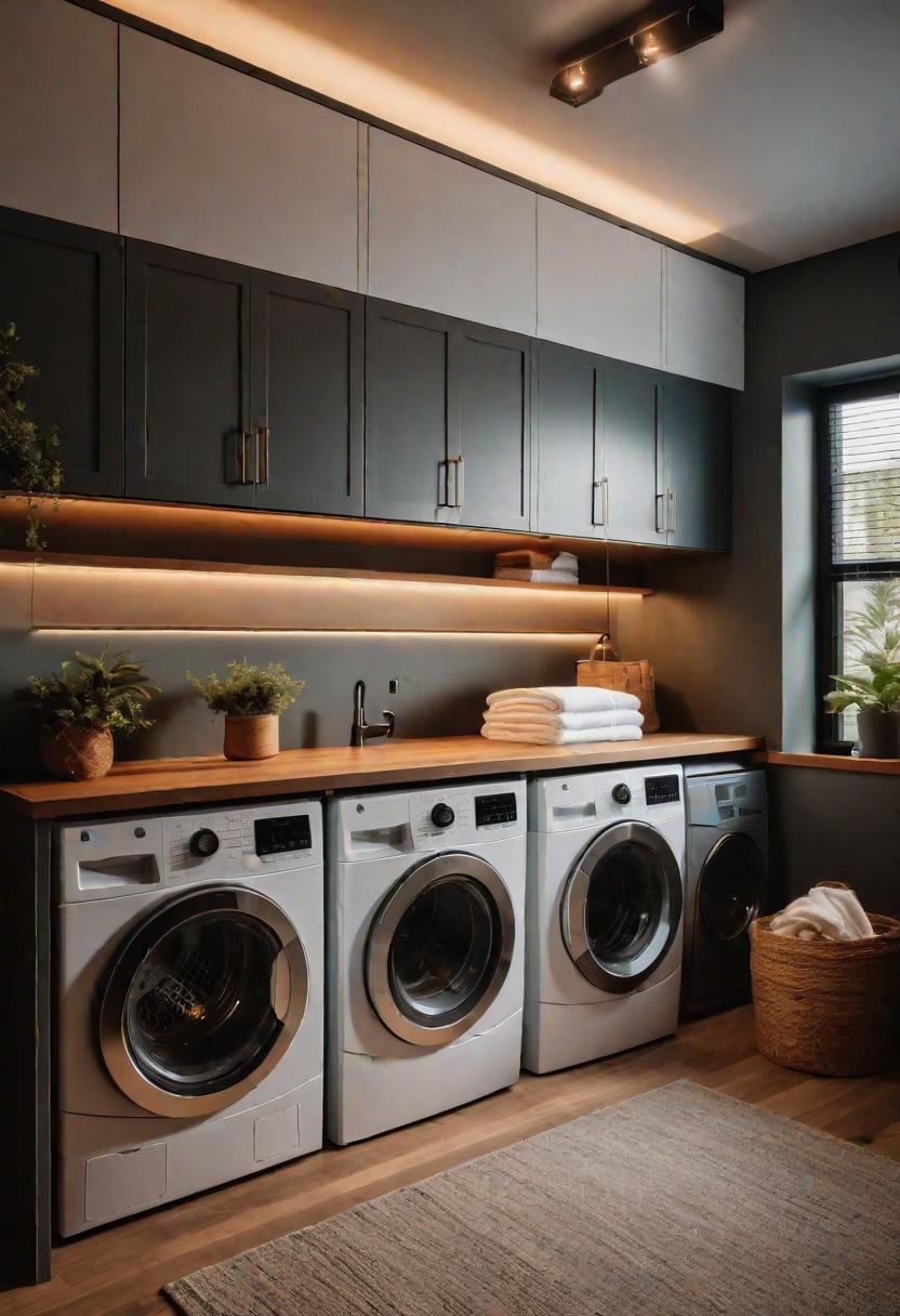 19 room-saving small washroom ideas: functional and stylish 20 20 15. Illuminated overhead washkabine cabinets-0