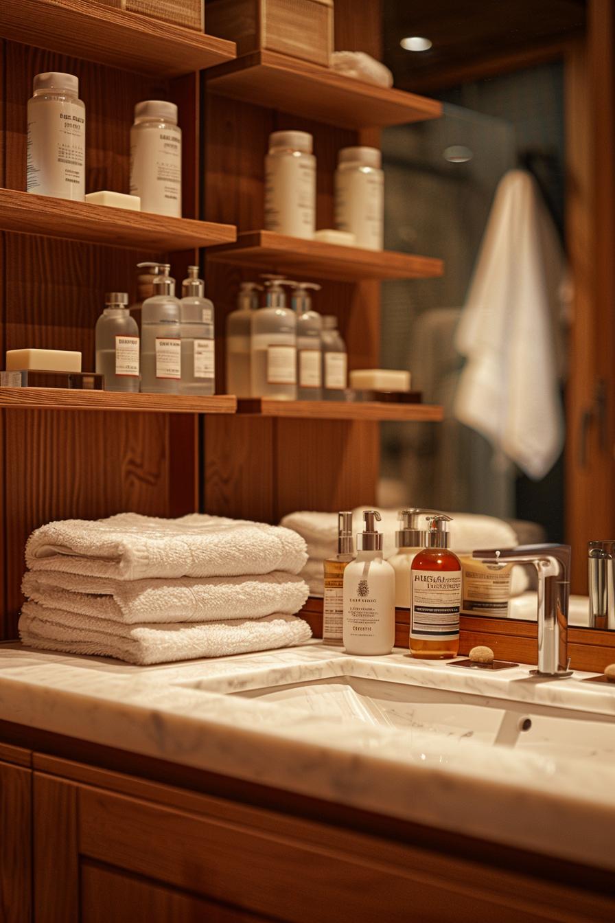 15 Genius & beautiful bathroom shelf ideas you have to see 7 3 .. Innovative bathroom mirror storage solution-0