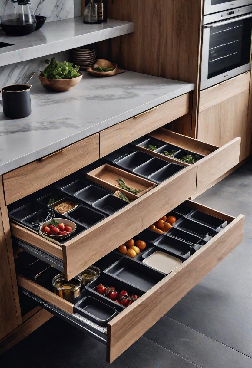 43 Aesthetic Kitchen Ideas to Transform Your Space 52 43. Innovative Kitchen Storage Solutions-0