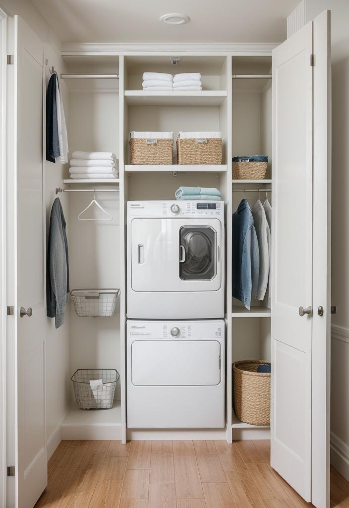20 innovative laundry room ideas: stylish storage solutions 7 3 .. ironing board cabinet-1