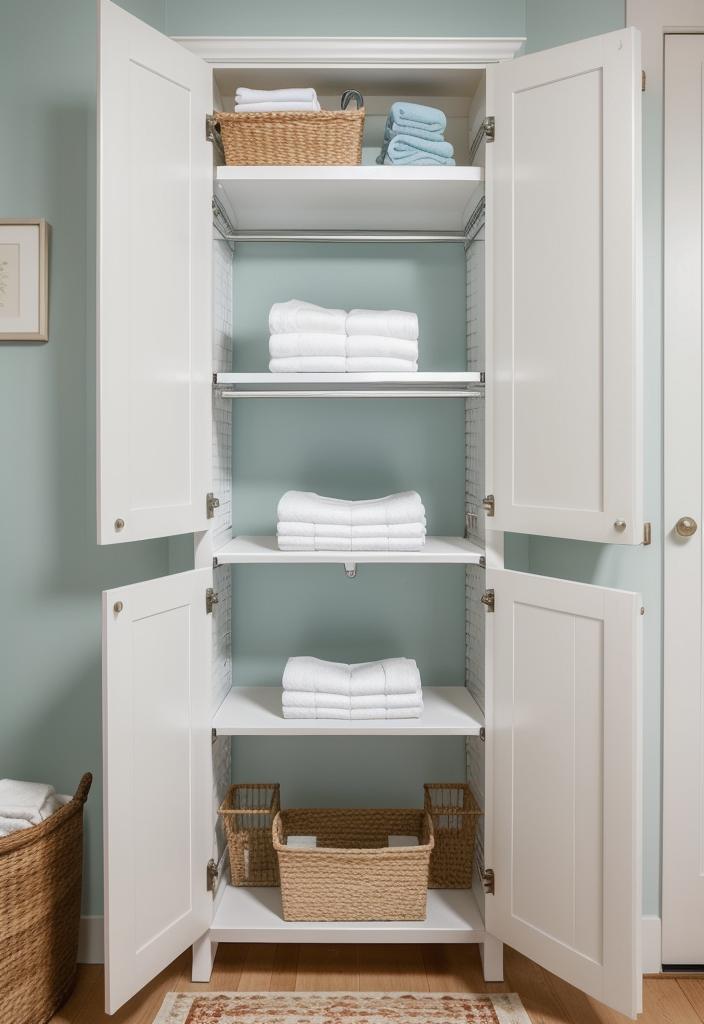 20 innovative wash cabin cabinet ideas: stylish storage solutions 8 3 .. ironing board cabinet-2