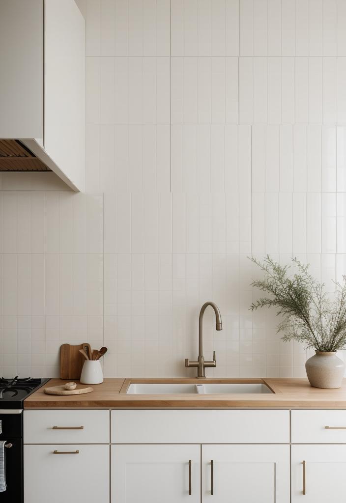 35 Stunning Kitchen Backsplash Ideas: Creative and Eye-Catching Designs 35 24. Japanese Ceramic Tile Finesse-0