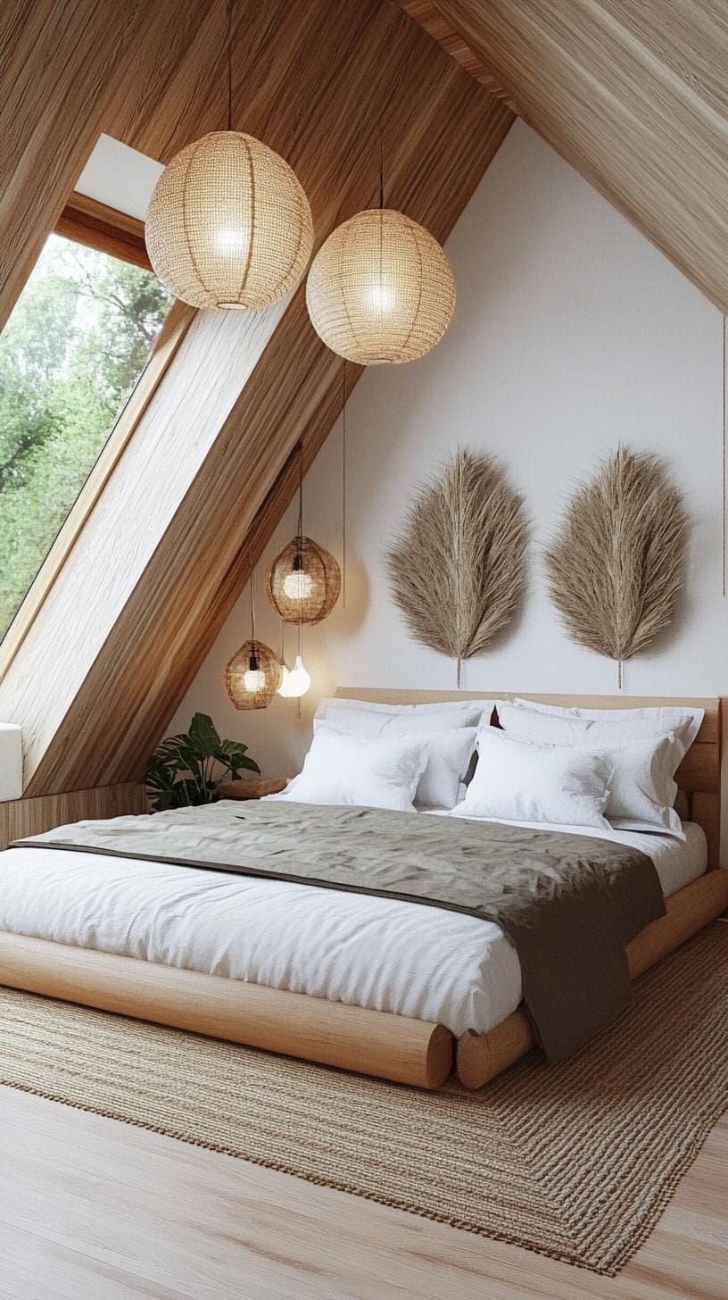 20 super cozy small roof tree bedroom ideas that can be explored today 11 11 3. Japanese Zen room with Tatami mats and earthy color palette-2
