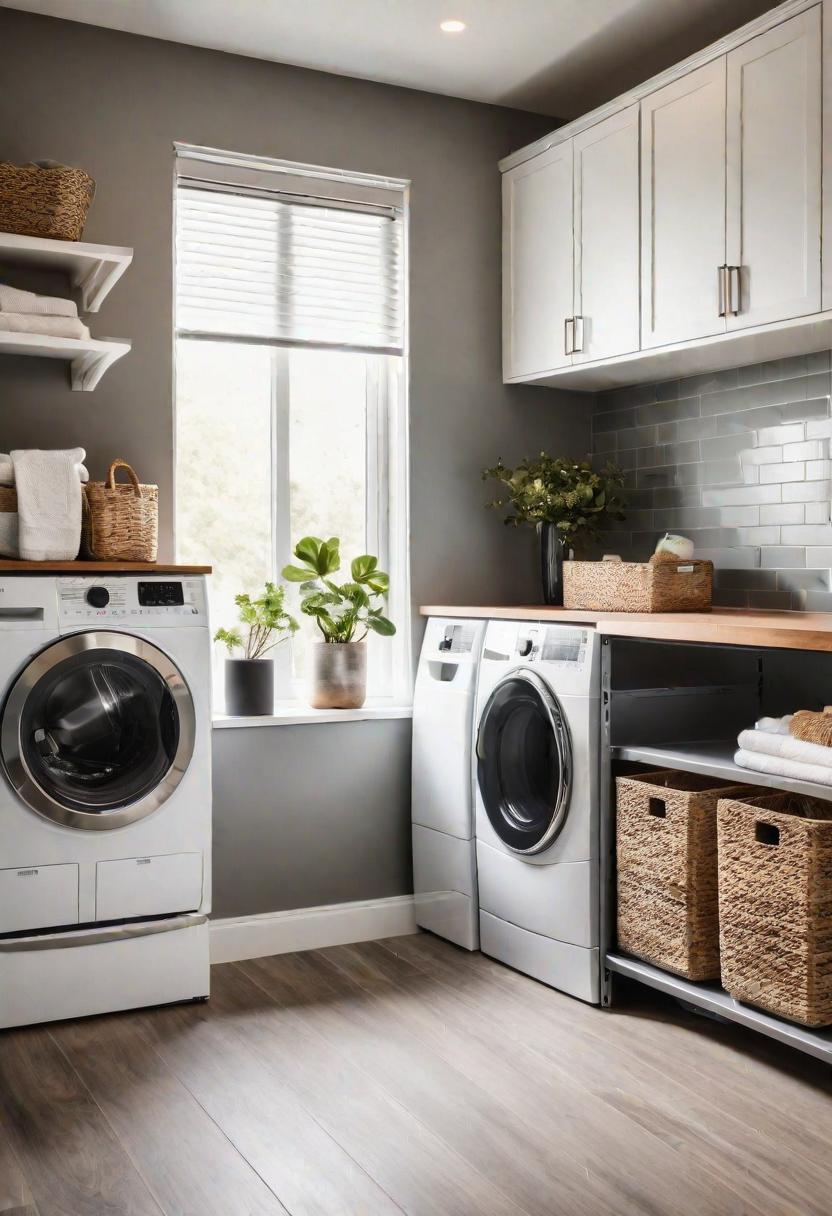 19 room-saving small washroom ideas: functional and stylish 13 10. Laundry platform with sorting drawer-0