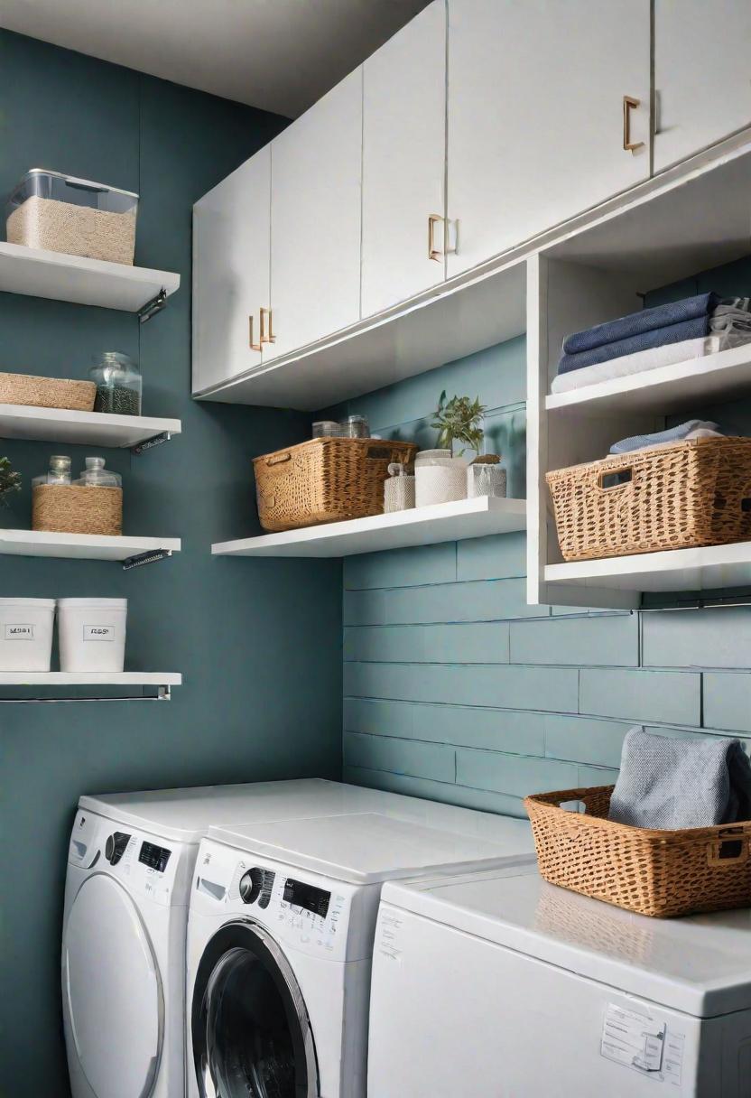 19 place saving small laundry room ideas: functional and stylish 7 5. Laundry kitchen organization Ideen-0