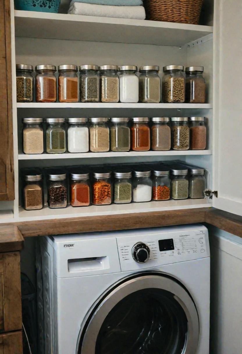19 room-saving small washroom ideas: functional and stylish 10 8. Lashing kitchen organization: magnetic racks-0