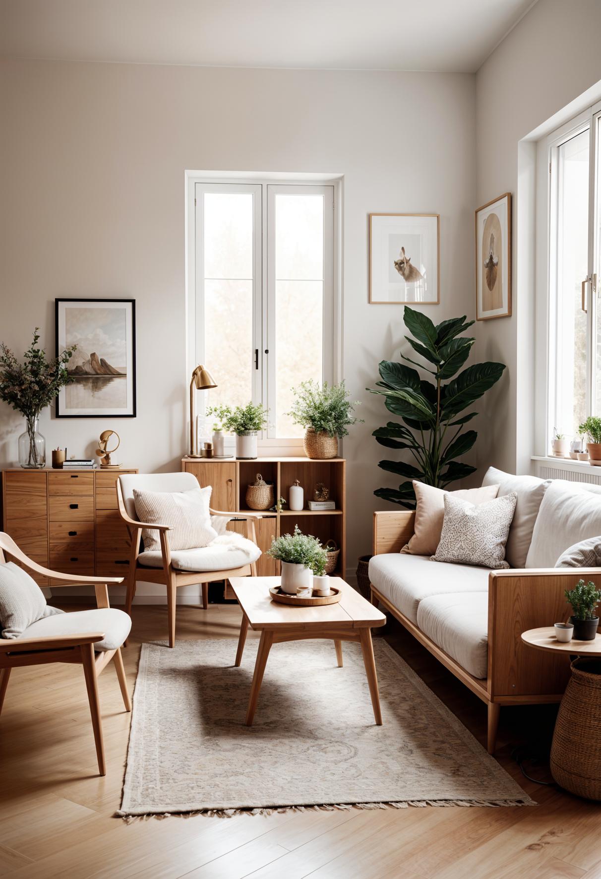 25 Genius tiny living room ideas 41 12. Light Wood Decor Inspiration-2