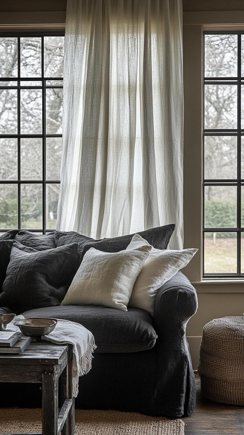 19 cozy Moody Farmhouse Living Room Ideas, the WoW 49 16. Luxury pre-strain in Farmhouse-0