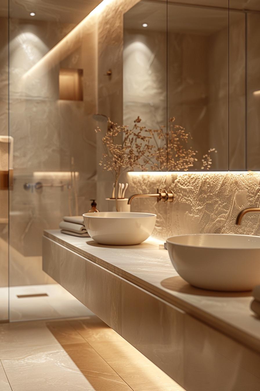15 trendy bathroom colors for a breathtaking makeover 41 15. Luxury minimalist bathroom color color-0