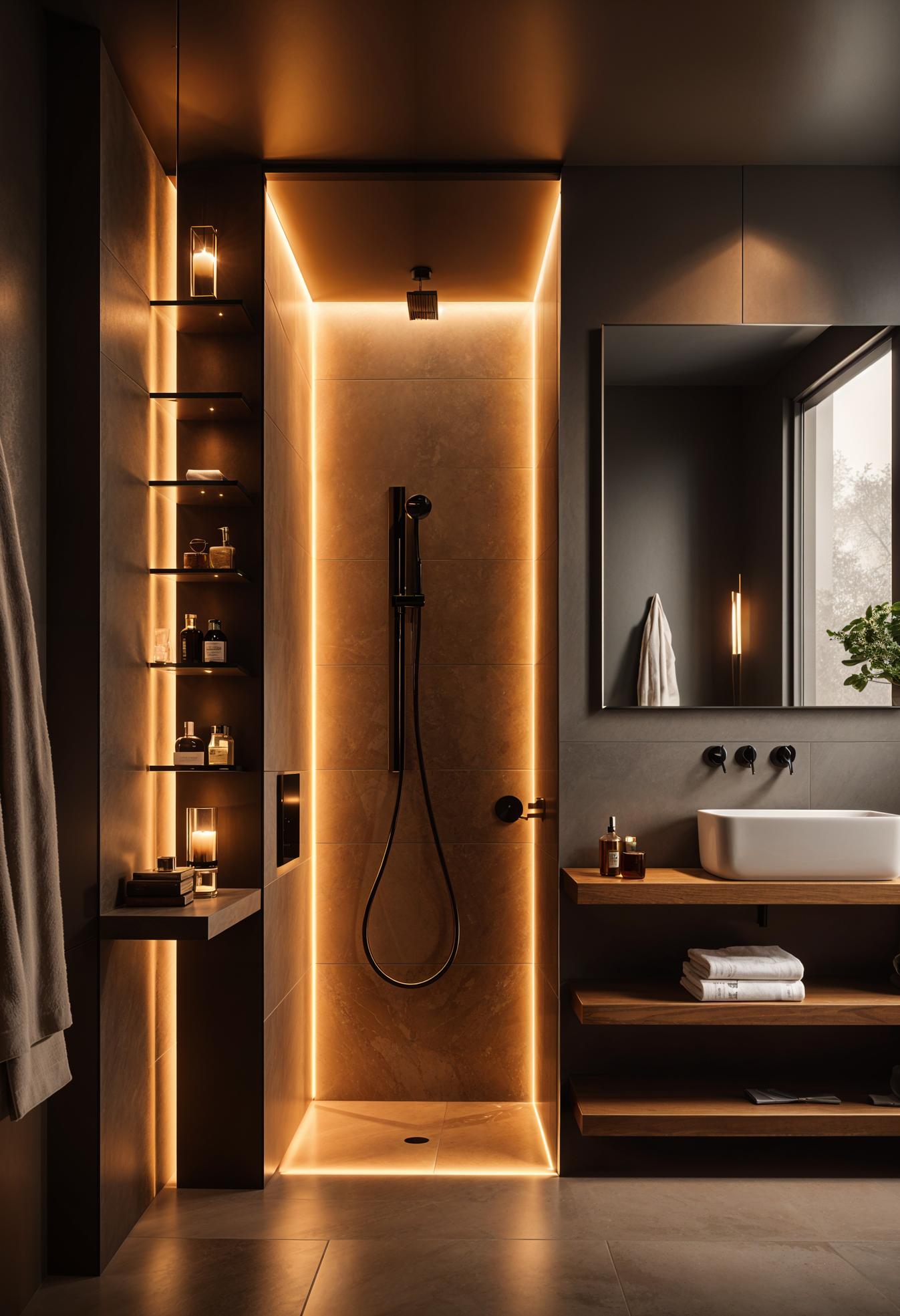 19 breathtaking modern bathroom designs for your home 24 11. Luxury niche lighting ideas-2
