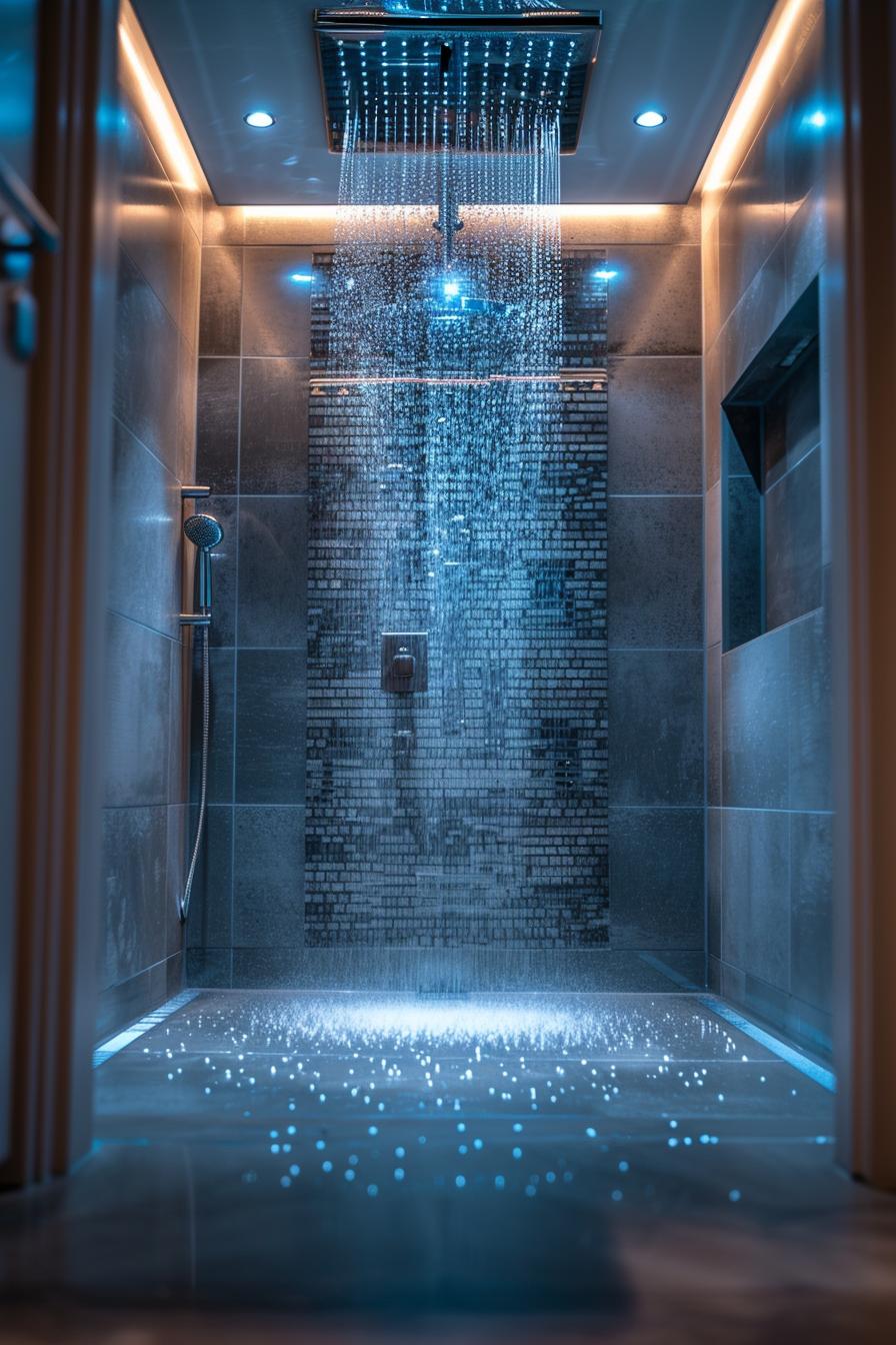 19 breathtaking modern bathroom designs for your home 33 15. Luxurious shower improvements: Light & Heat-0