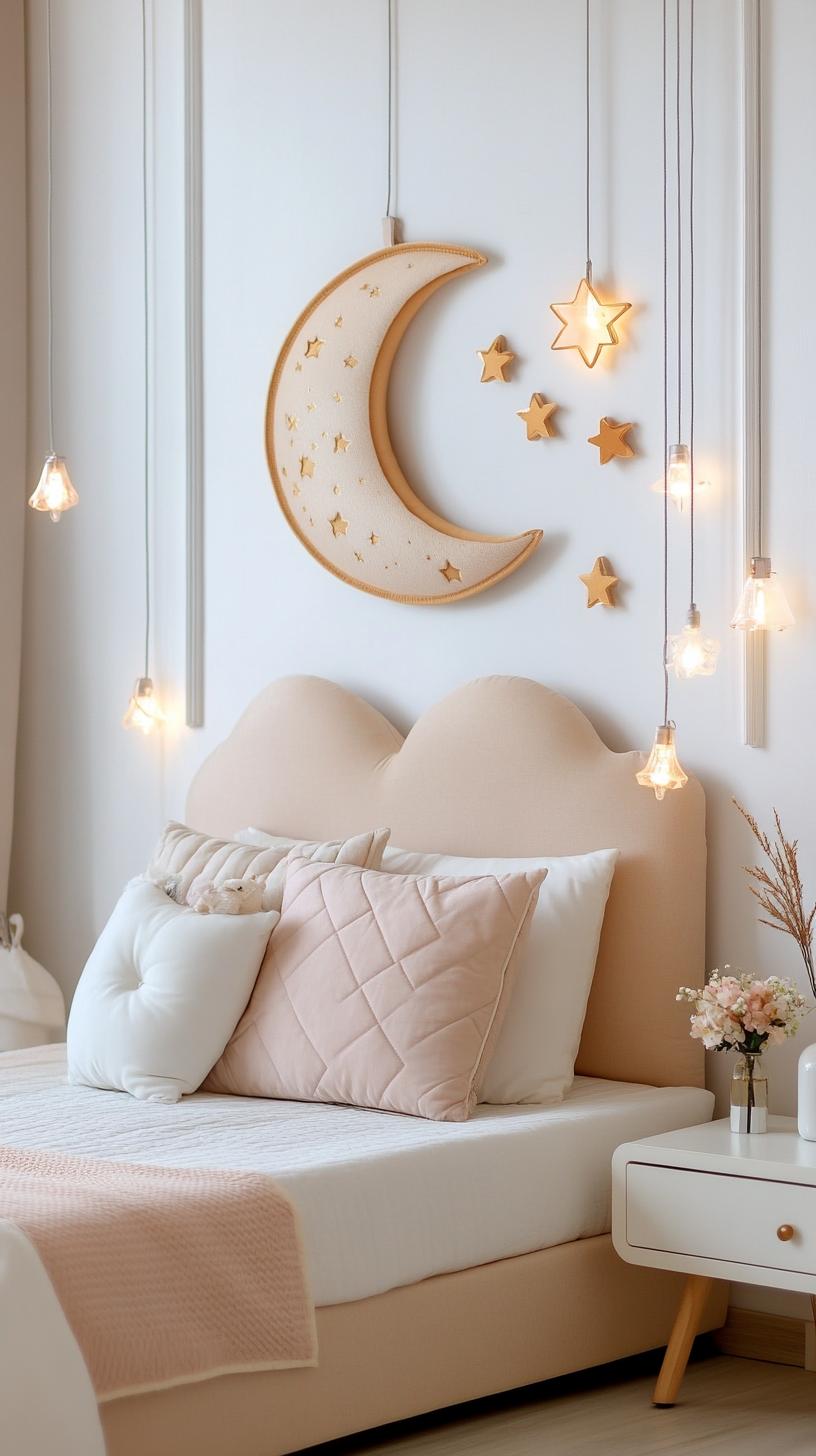 21 new bedroom ideas for your 2025 Refresh 45 16. Magic moon and star change with slic lights-0