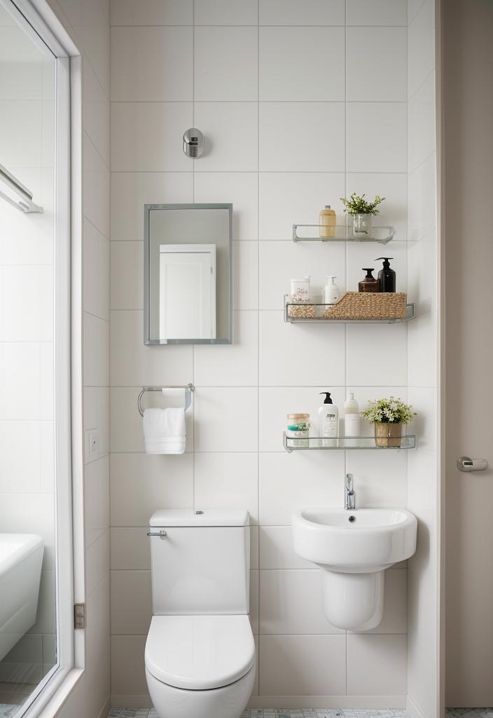19 Genius Small Bathroom Ideas: Space Saving Hacks 21 13. Magnetic memory wall solution-1