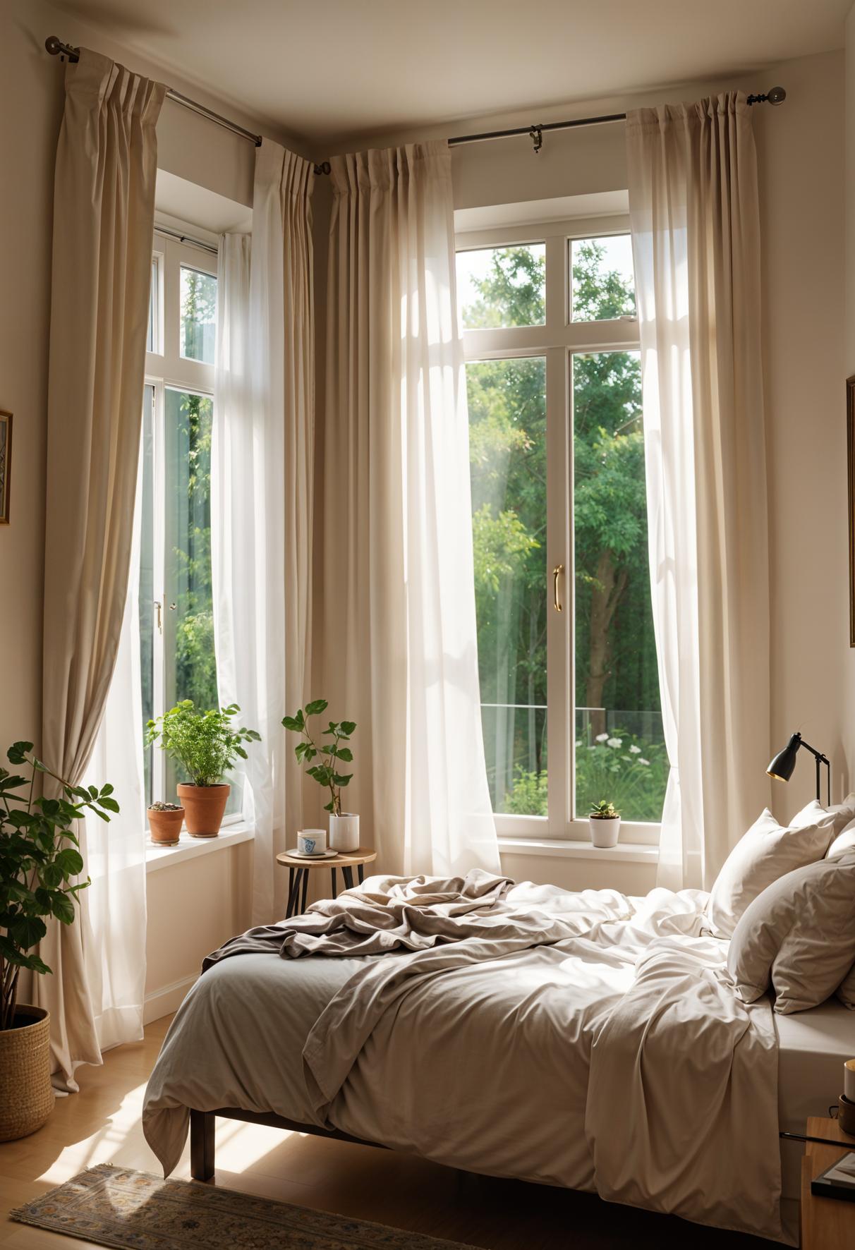 15 clever tiny bedroom ideas that you have to see 25 9. Maxify the natural light in compact spaces-1