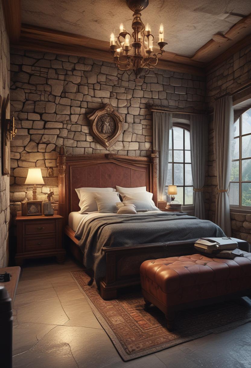 27 Awesome Teen Boy Bedroom Ideas Every Teenager Will Love! 39 23. Medieval Castle Theme Room-0