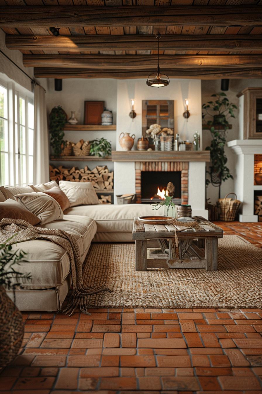 19 unique earthy living room ideas for a cozy makeover 60 18. Mediterranean earthy living room aesthetic-0