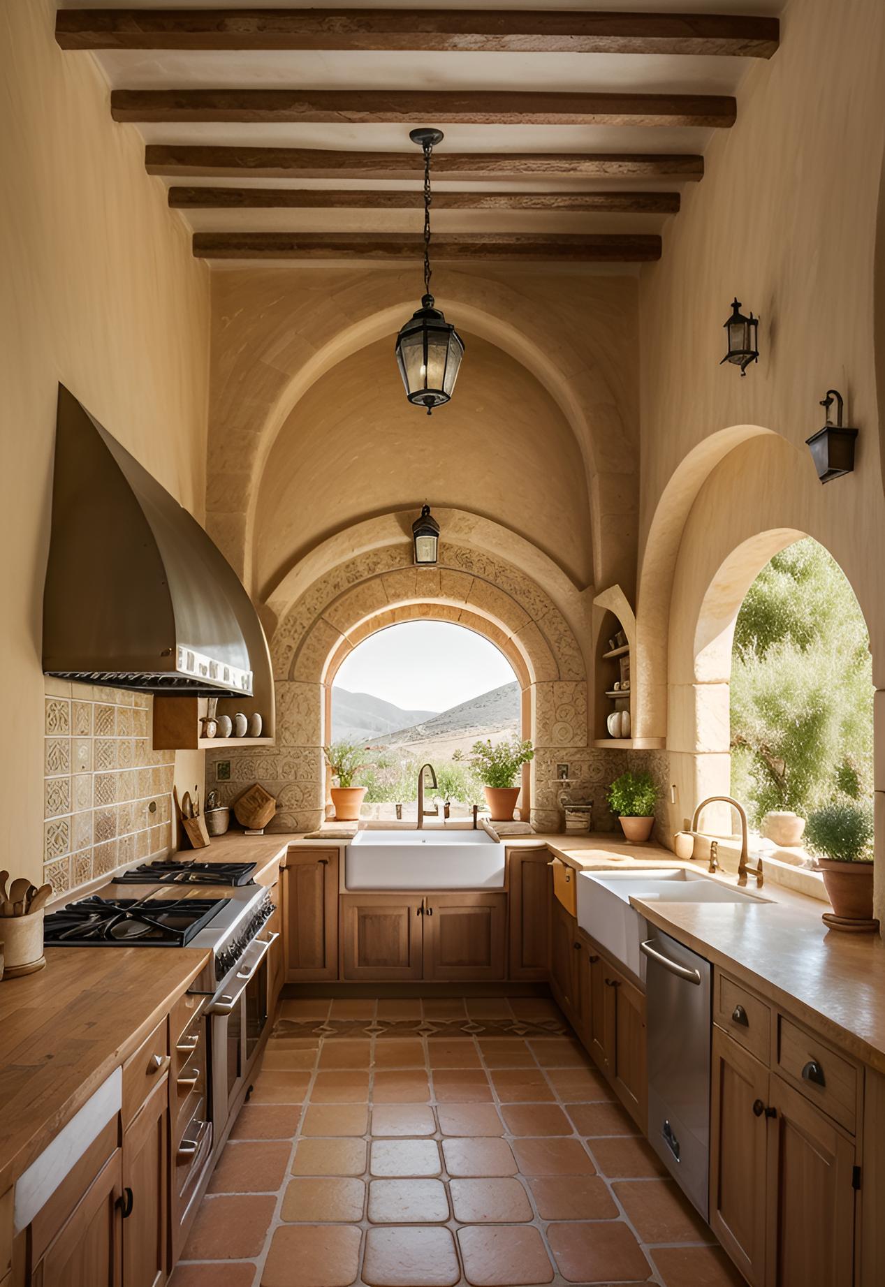 45 Timeless Kitchen Design Ideas for Everlasting Style 11 8. Mediterranean Kitchen Design Inspiration-0