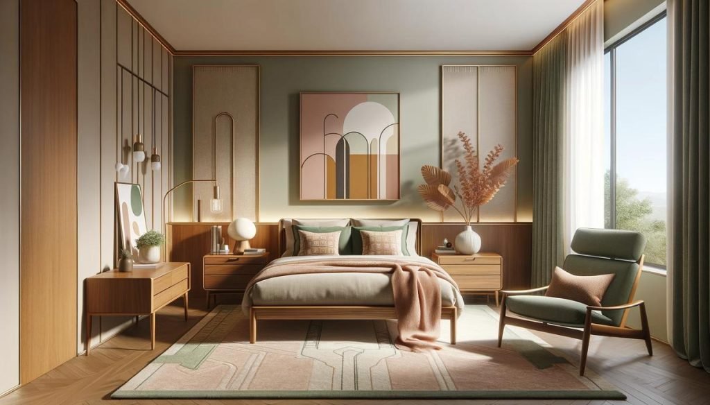 12 enchanting in the middle of the century Modern bedroom color pallets for dreamy interiors 15 In the middle of the century modern bedroom ideas 13