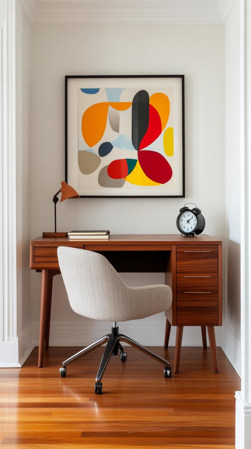 21 clever small office ideas for home and work areas 42 15th in the middle of the century modern corner with vertical storage-1