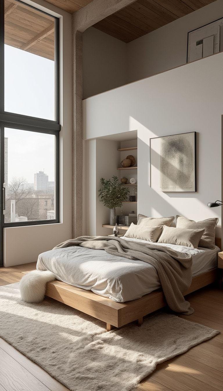 20 beautiful loft bedroom ideas for copying 56 17. Minimalist Loft Style Ideas-0