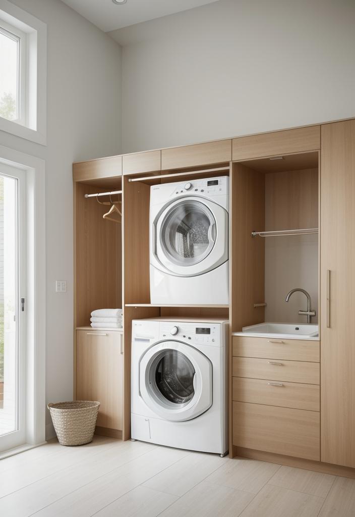 20 innovative wash cabinet cabinet ideas: stylish storage solutions 22 16. Minimalist Scandinavian wash cabin cabinets-1