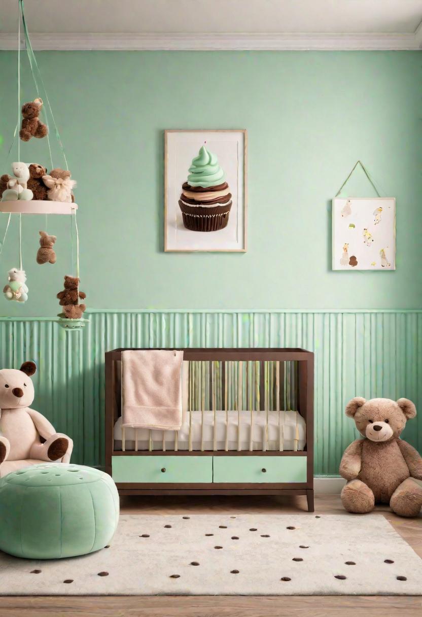 33 Enchanting Girl Nursery Ideas: Chic Decor for Her First Room 24 18. Mint Chocolate Chip Nursery-0