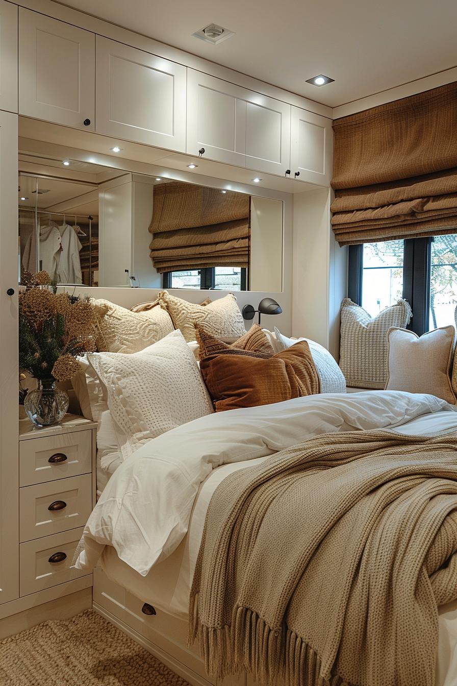 15 clever tiny bedroom ideas you have to see 34 13. SPIRCHED SPICE POLICATION AND