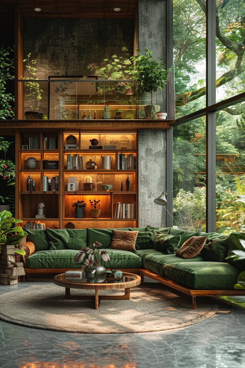 19 unique earthy living room ideas for a cozy makeover 7 2. Modern earthy living room design-1