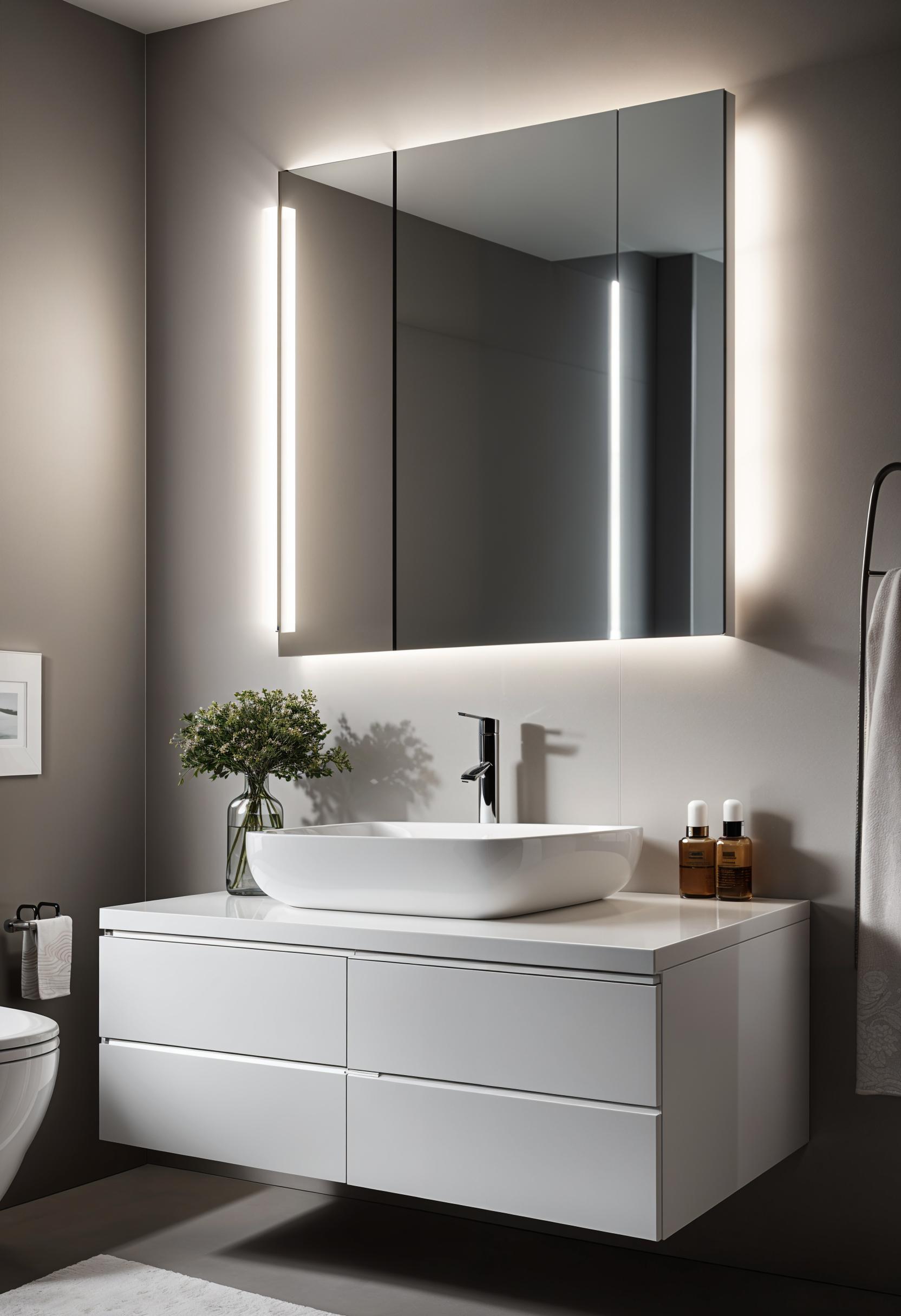 15 beautiful bathroom designs to improve your room 9 3. Modern minimalist bathroom vanity design-2