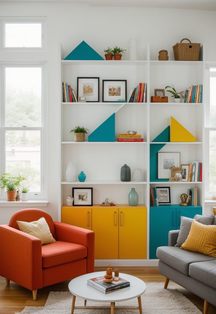 21 elegant built -in shelves for the living room 18 14. Modular box shelf Ideas-0