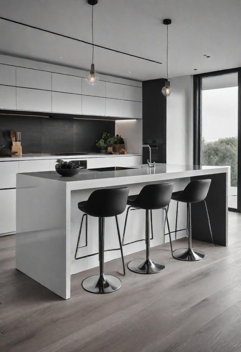 39 Cutting-Edge Modern Kitchen Design Ideas: Contemporary Style 46 35. Monochromatic Kitchen Design Ideas-0