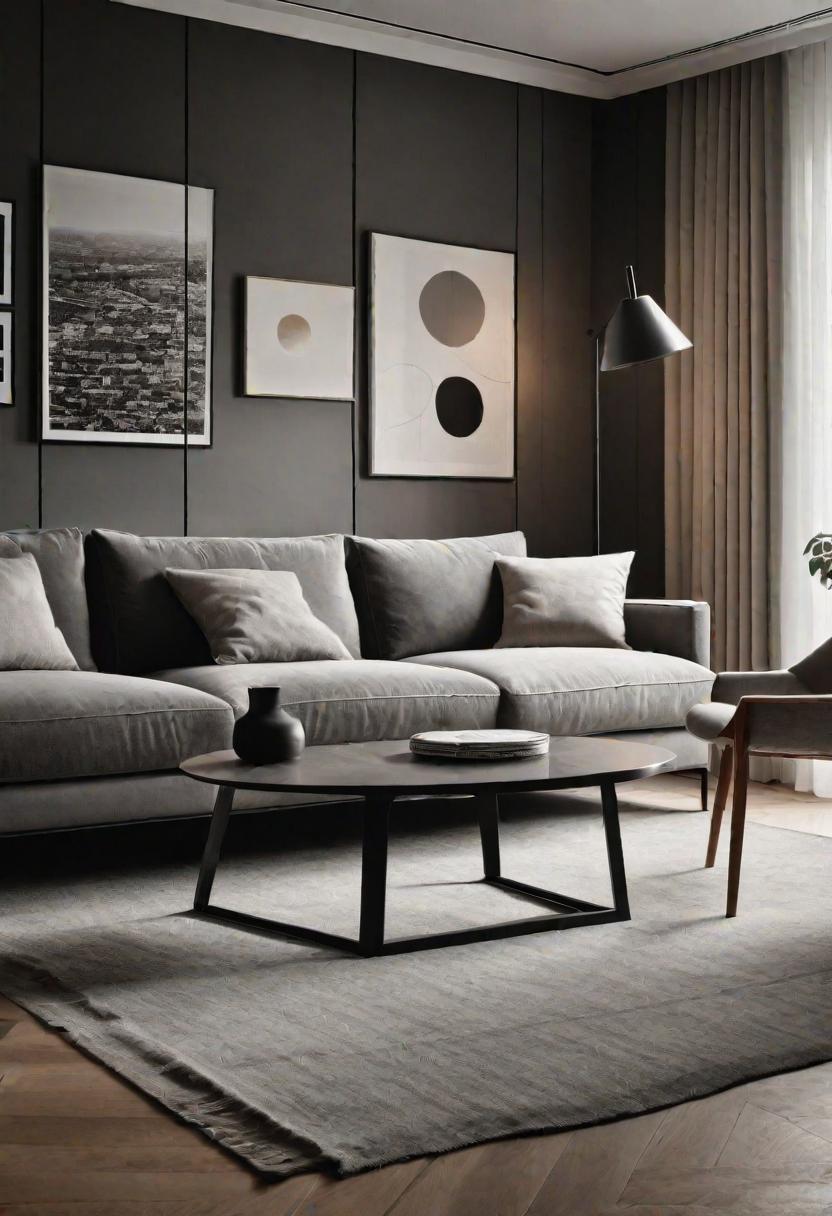 Small Space, Big Impact: 34 Minimalist Living Room Ideas for Every Apartment 21 19. Monochromatic Space Expansion Techniques-0