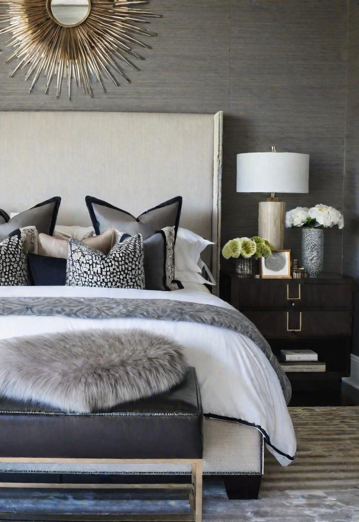 25 enchanting main bedroom decoration ideas for 2024 30 24. Monochromatic texture Hauptlazimmer-0