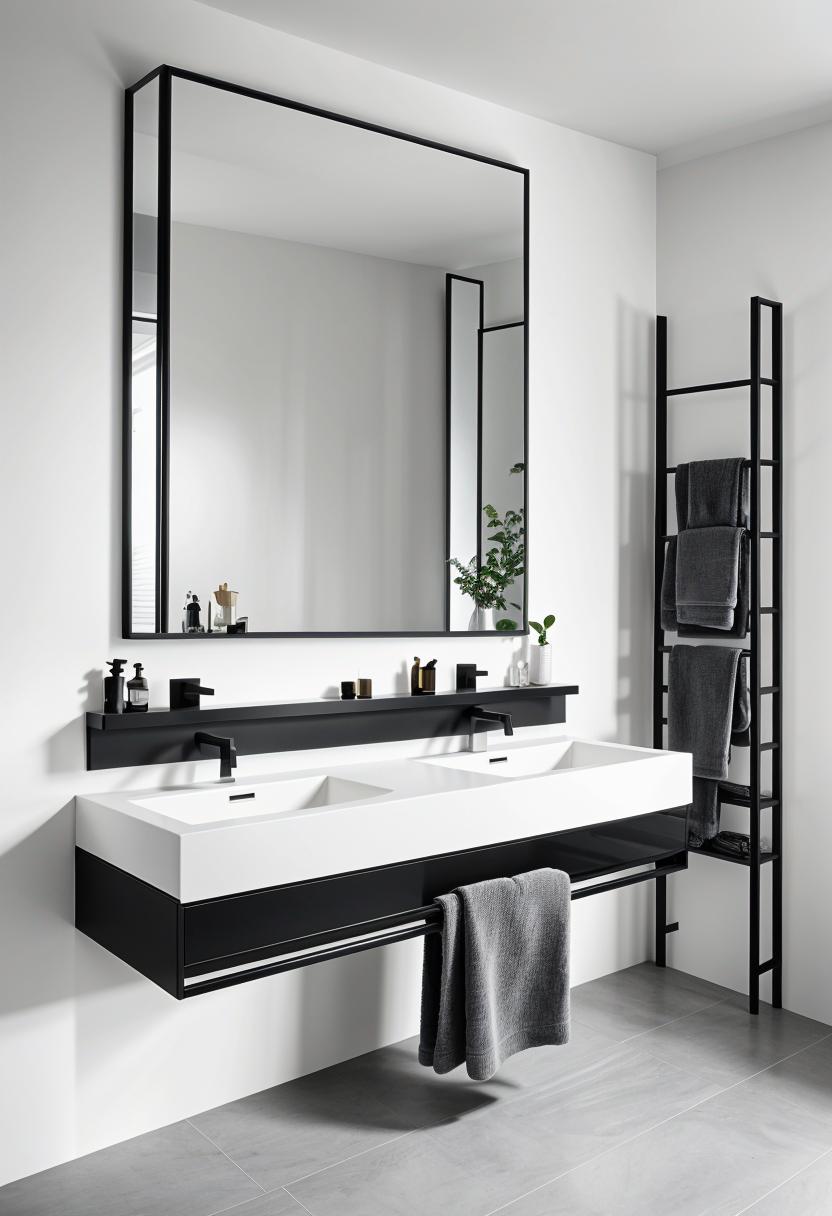 19 breathtaking black and white bathroom designs that inspire 5 3 .. Monochrome bathroom design inspiration-0