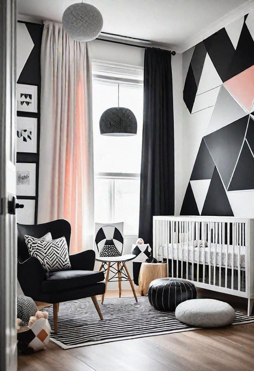 33 Enchanting Girl Nursery Ideas: Chic Decor for Her First Room 18 12. Monochrome Nursery Inspiration-0