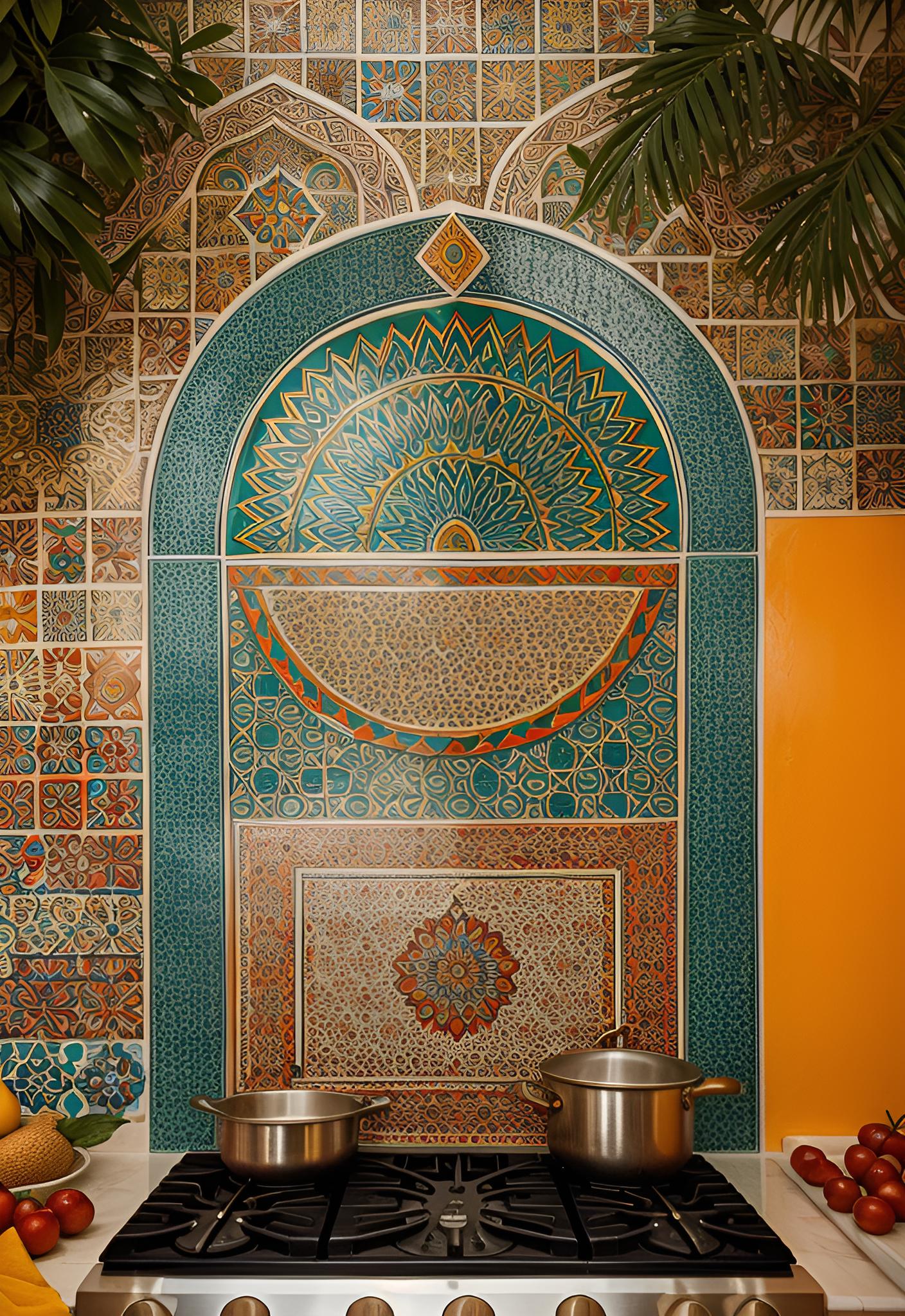 43 Inspiring Kitchen Decor Ideas: Stylish and Functional Accents 25 17. Moroccan Backsplash Tile Inspiration-0
