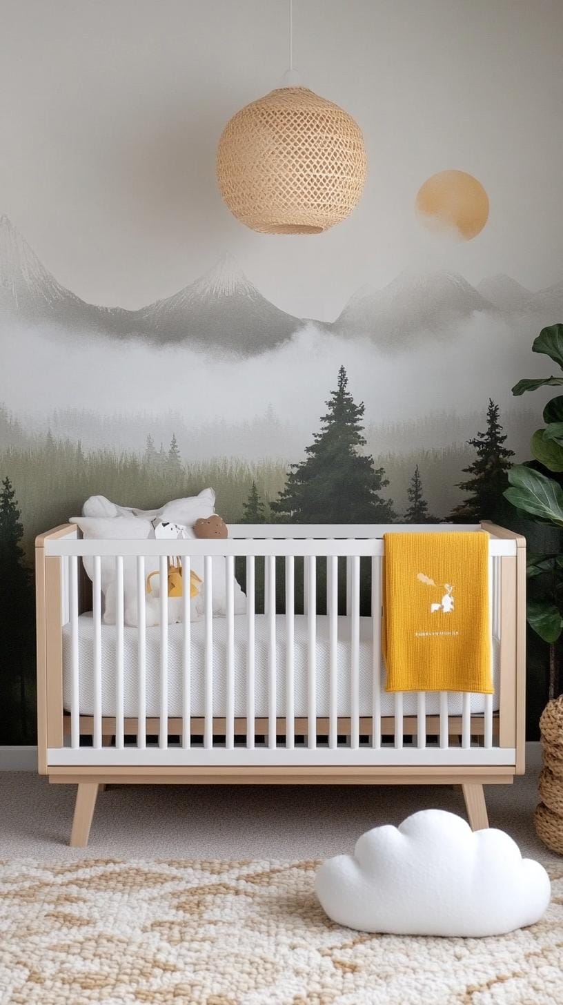 21 Enchanted Forest Nurily ideas for magical mood 30 10. Mystical fog meadow with pale shades of gray and decor-1 inspired decor